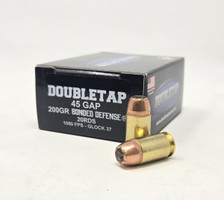 DoubleTap 45 GAP Ammunition Bonded Defense 45G200BD 200 Grain Jacketed Hollow Point 20 Rounds