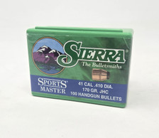 Sierra 41 Cal (.410 Dia) Reloading Bullets Sports Master SRAA8500 170 Grain Jacketed Hollow Cavity 100 Pieces