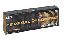 Federal Premium 6.5mm PRC Ammunition P65PRCELDX1 143 Grain ELD-X 20 Rounds