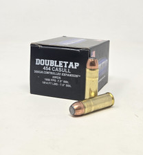 DoubleTap 454 Casull Ammunition controlled Expansion 454C300CE 300 Grain Jacketed Soft Point 20 Rounds