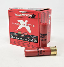 Winchester 28 Gauge Ammunition Magnum Dove MD2879 2-3/4" #7-1/2 And #9 Blended Shot 1oz 1200fps 25 Rounds