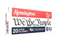 Remington 22-250 Rem Ammunition "We The People" R222501US 55 Grain Pointed Soft Point 20 Rounds