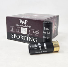 Baschieri & Pellagri 12 Gauge Ammunition Sporting 12B1SC85CASE 2-3/4" #8.5 Shot 1oz 1200fps CASE 250 Rounds