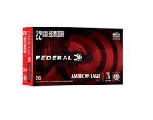 Federal 22 Creedmoor Ammunition American Eagle AE22CRD1 75 Grain Total Metal Jacket 20 Rounds