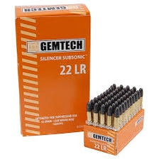 GEMTECH 22LR Silencer Subsonic 42 gr GSS22 50 rounds