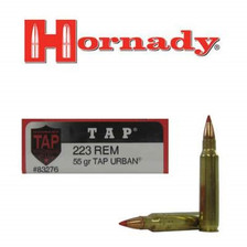 Hornady 223 Rem Ammunition TAP H83276 55 Grain TAP Urban 20 rounds