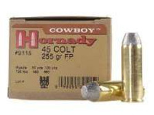 Hornady 45 Colt Cowboy Action H9115 255 gr 20 rounds