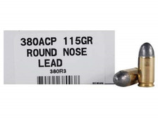 Ultramax 380 Auto U380R3 115 gr LRN 50 rounds