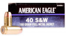 Federal 40 S&W Ammunition C.O.P.S AE40BBL1 180 Grain Full Metal Jacket 50 rounds