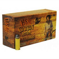 HSM 44 S&W Russian Cowboy Action 200 gr Round Nose Flat Point 50 rounds