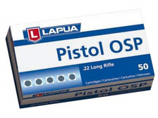 Lapua 22LR Ammunition Rapid Pistol OSP LU420165 40 Grain Lead Round Nose 50 rounds