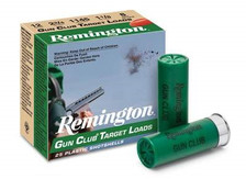 Remington 12 Gauge Ammunition Gun Club GC12L8 2-3/4" 1-1/8oz #8 1145fps 250 rounds