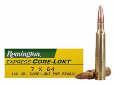 Remington 7x64mm Ammunition R7X641 140 Gr CoreLokt 20 rounds