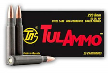 Tula 223 Remington Ammunition 62 Grain Hollow Point 20 rounds