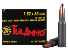 Tula 7.62x39mm 154 gr Soft Point 100 rounds