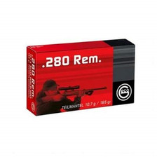 GECO 280 Remington Ammunition GE258440020 165 Grain Soft Point 20 Rounds