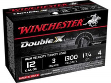 Winchester 12 Gauge Ammunition Turkey STH1234 3" 1-3/4oz #4 1300fps High Velocity Magnum 10 rounds