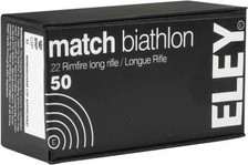 Eley 22LR Match Biathlon ELEY1410 40 gr LRN 50 rounds