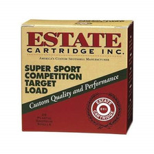 Estate 28 Gauge Ammunition Super Sport Target SS288 2-3/4" 8 Shot 3/4oz 1200fps Case of 250 Rounds