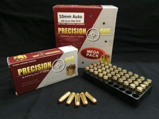 Precision One 10mm Auto Ammunition 180 Grain Full Metal Jacket 250 rounds