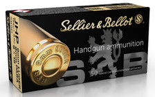 Sellier & Bellot 9mm Ammunition 124 Grain Jacketed Hollow Point 50 Rounds