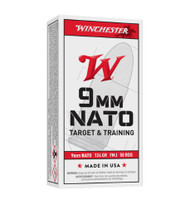 Winchester 9mm Nato Q4318 124 gr FMJ CASE 500 rounds