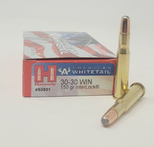 Hornady 30-30 Win American Whitetail H80801 150gr Interlock 20 rounds