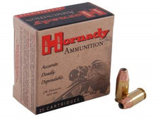 Hornady 380 Auto Ammunition H90102 Custom Pistol 90 Grain XTP Jacketed Hollow Point 25 rounds