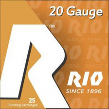 Rio 20 Gauge Ammunition RC206CASE 2-3/4" 1oz #6 1250FPS CASE 250 rounds