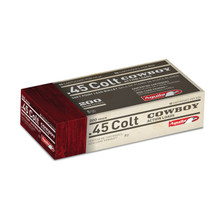 Aguila 45 Long Colt Ammunition Cowboy Action 1E454319 200 Grain Lead Flat Nose 50 rounds