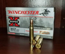 Winchester 307 Winchester Ammunition Super-X X3076 180 Grain Power-Point 20 Rounds