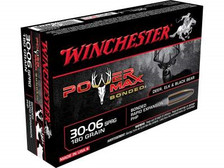 Winchester 30-06 Springfield Power Max X30064BP 180 Grain Protected Hollow Point 20 rounds