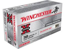 Winchester 38 Special +P Super-X X38S8HP 125 Grain Silvertip Hollow Point 50 rounds