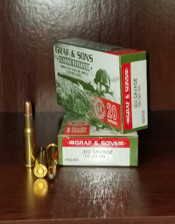 Graf & Sons Hornady Custom 303 Savage Ammunition 80495 150 Grain Soft Point Round Nose 20 Rounds