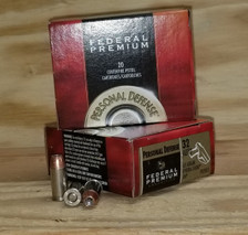 Federal 32 Auto Ammunition Personal Defense 32HS1 65 Grain Hydra-Shok Jacketed Hollow Point 20 Rounds