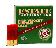 Estate 12 Gauge Ammunition High Velocity Hunting Loads HV125 2-3/4" #5 Shot 1-1/4oz 1330fps Case of 250 Rounds