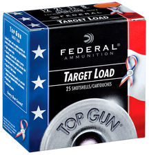 Federal 12 Gauge Ammunition Top Gun FTGL12US8 2-3/4" #8 Shot 1-1/8 oz 1145 Case of 250 rounds