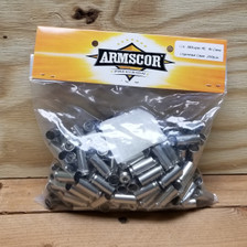 Armscor 38 Super Auto New Reloading  Brass 52067 Nickel Plated Brass 200 Pieces