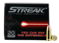 Ammo Inc. 9mm Ammunition STREAK 9115JHP-STRK 115 Grain Jacketed Hollow Point 20 Rounds