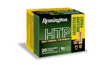 Remington 380 Auto Ammunition HTP RTP380A1A 88 Grain Jacketed Hollow Point 20 Rounds