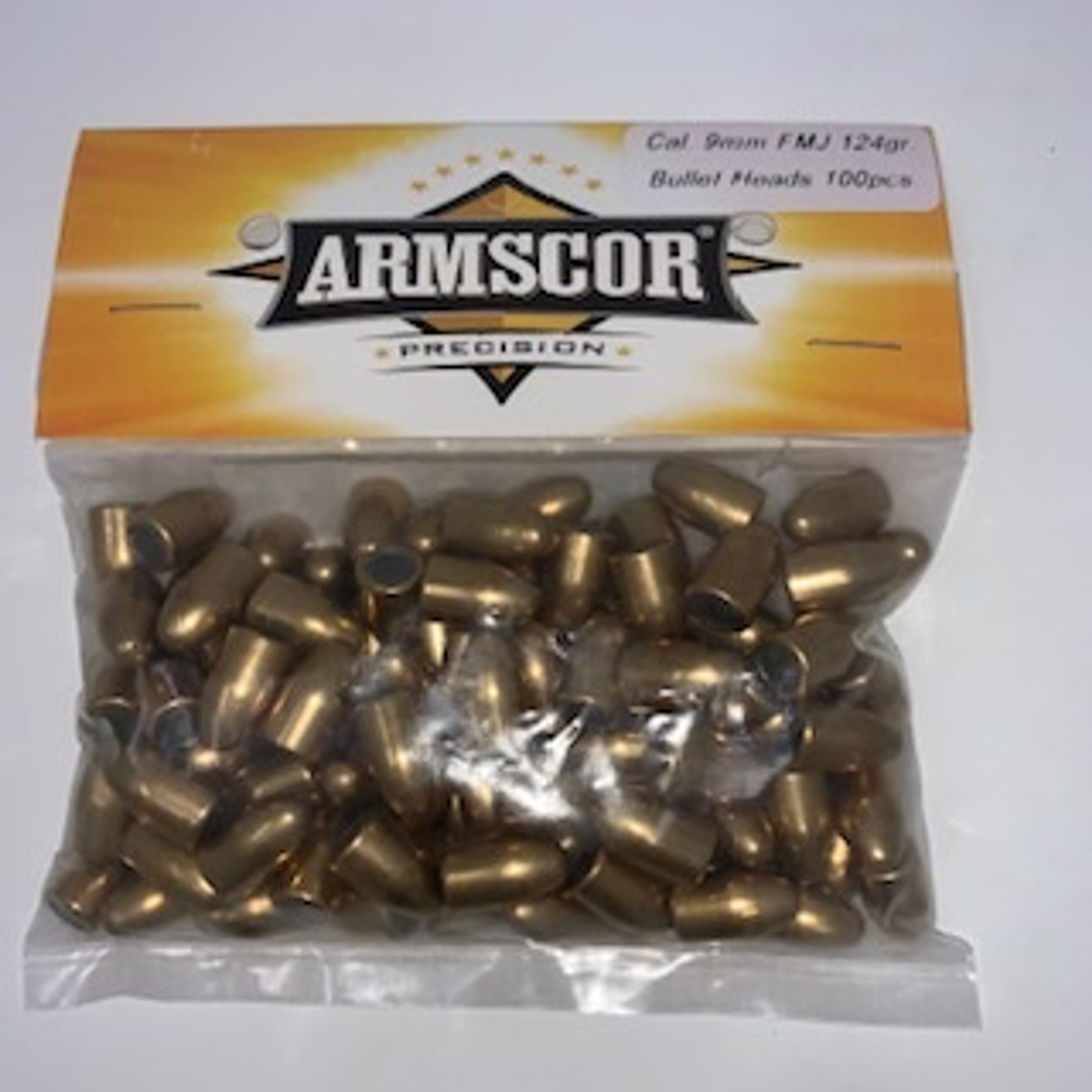 Armscor 22tcm 9r Reloading Bullets 52243 39 Grain Jacketed Hollow Point 100 Pieces 4871