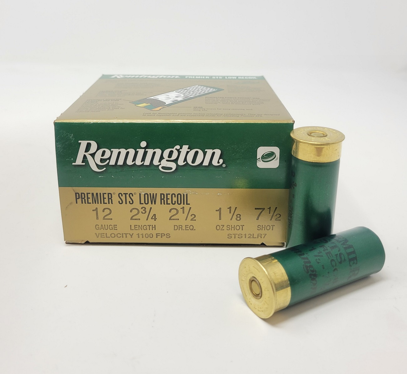 Remington 12 Gauge Ammunition Pheasant Loads PL127CASE 7.5 Shot 23/4