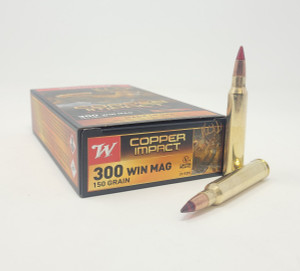 Winchester 300 Win Mag Deer Season XP Copper Impact X300DSLF 150 Grain Extreme Point 20 rounds