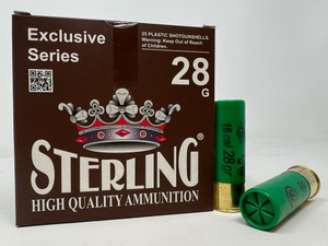 Sterling 16 Gauge Ammunition STRLG16G75CASE #7.5 Shot 2-3/4" 1oz 1295 FPS CASE 250 Rounds