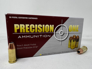 Precision One 45 Auto Rim Ammunition PONE1538 230 Grain XTP Hollow Point 50 Rounds