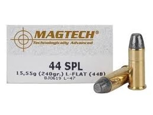 Magtech 44 Special Ammunition Cowboy Action Loads MT44B 240 Grain Lead Flat Nose 50 rounds