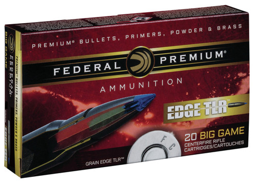 Federal 270 Win Ammunition P270ETLR1 Edge TLR 136 Grain Ballistic Tip 20 Rounds