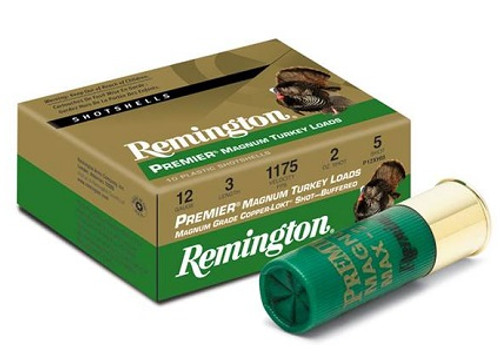 Remington 12 Gauge Ammunition Premier Magnum Copper Plated 3" #5 Shot 10 Rounds
