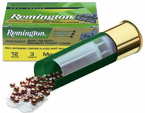 Remington 12 Gauge Ammunition Premier Magnum Copper Plated 3" #6 Shot 10 Rounds