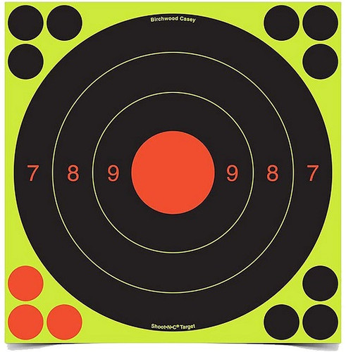 Birchwood Casey BC-34081 Shoot NC 20 CM UIT 6 Targets 72 Pasters